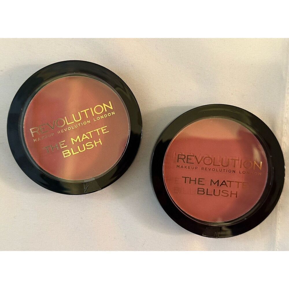 Revolution The Matte Blush Powder Set of 2 “Fusion” NEW
